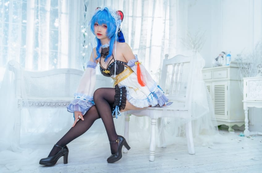 %title插图%num大大卷卷小卷《甘雨女仆》:美得不可方物! %title插图%num大大卷卷小卷《甘雨女仆》:美得不可方物!