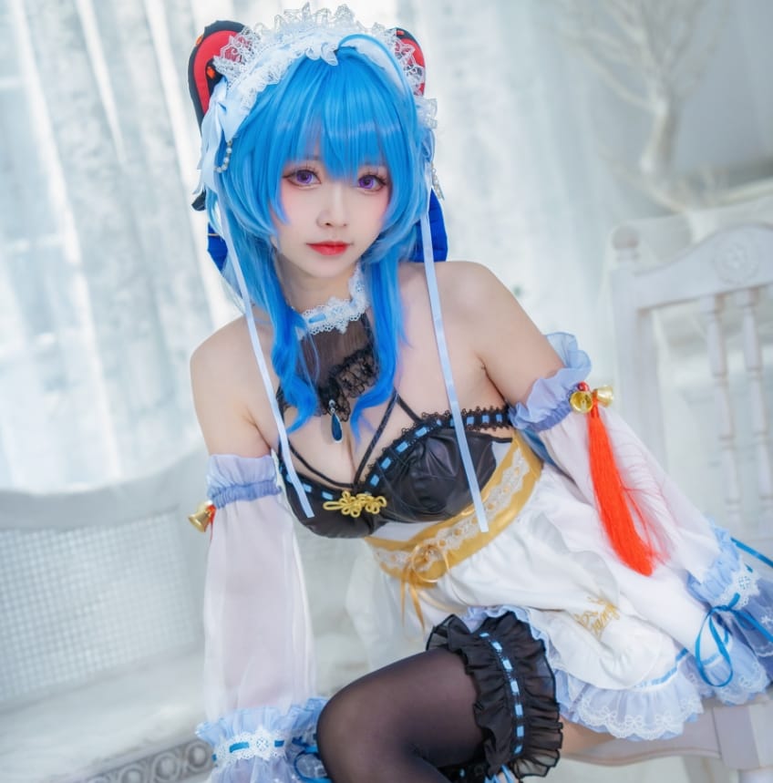 %title插图%num大大卷卷小卷《甘雨女仆》:美得不可方物! %title插图%num大大卷卷小卷《甘雨女仆》:美得不可方物!