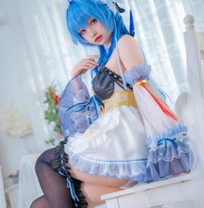 %title插图%num大大卷卷小卷《甘雨女仆》:美得不可方物! %title插图%num大大卷卷小卷《甘雨女仆》:美得不可方物!