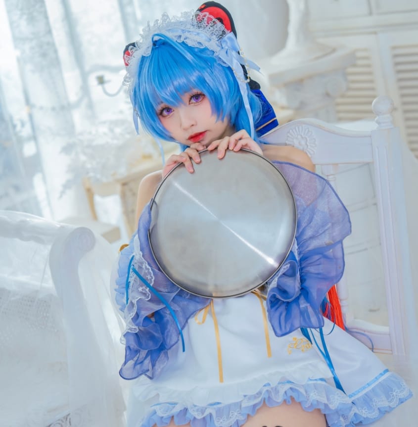%title插图%num大大卷卷小卷《甘雨女仆》:美得不可方物! %title插图%num大大卷卷小卷《甘雨女仆》:美得不可方物!