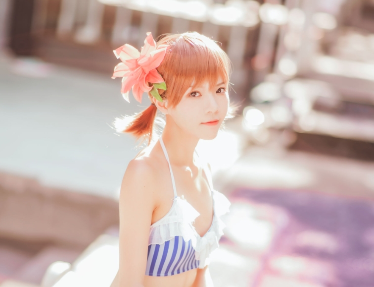 %title插图%num桜桃喵的“炮姐”Cosplay——运动与魅力并存的完美呈现