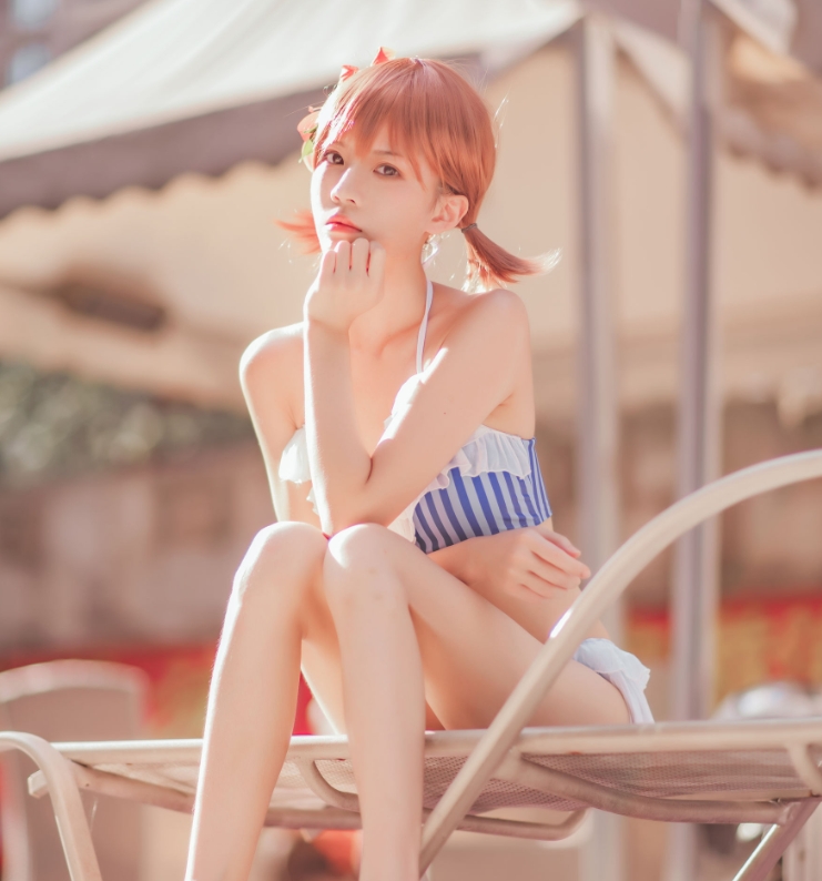 %title插图%num桜桃喵的“炮姐”Cosplay——运动与魅力并存的完美呈现