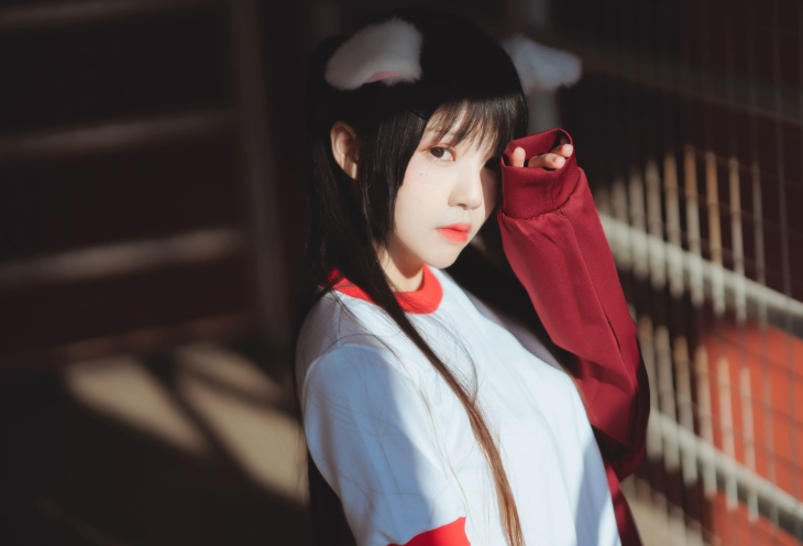 %title插图%num桜桃喵《红色体操服》——青春与活力的完美呈现 %title插图%num桜桃喵《红色体操服》——青春与活力的完美呈现