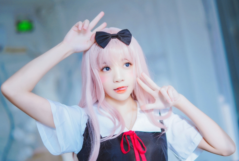 %title插图%num桜桃喵《藤原千花》——甜美与俏皮的完美融合