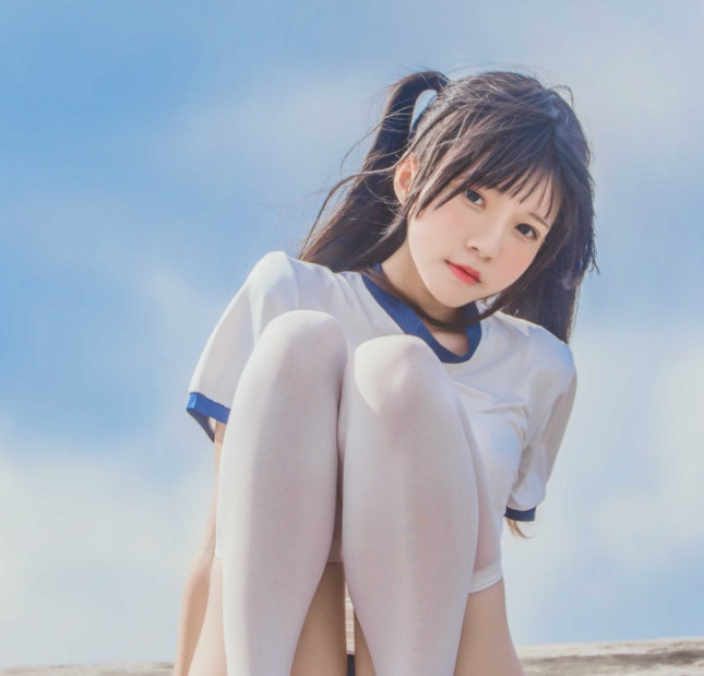 %title插图%num桜桃喵《蓝色体操服》——青春气息扑面而来 %title插图%num桜桃喵《蓝色体操服》——青春气息扑面而来