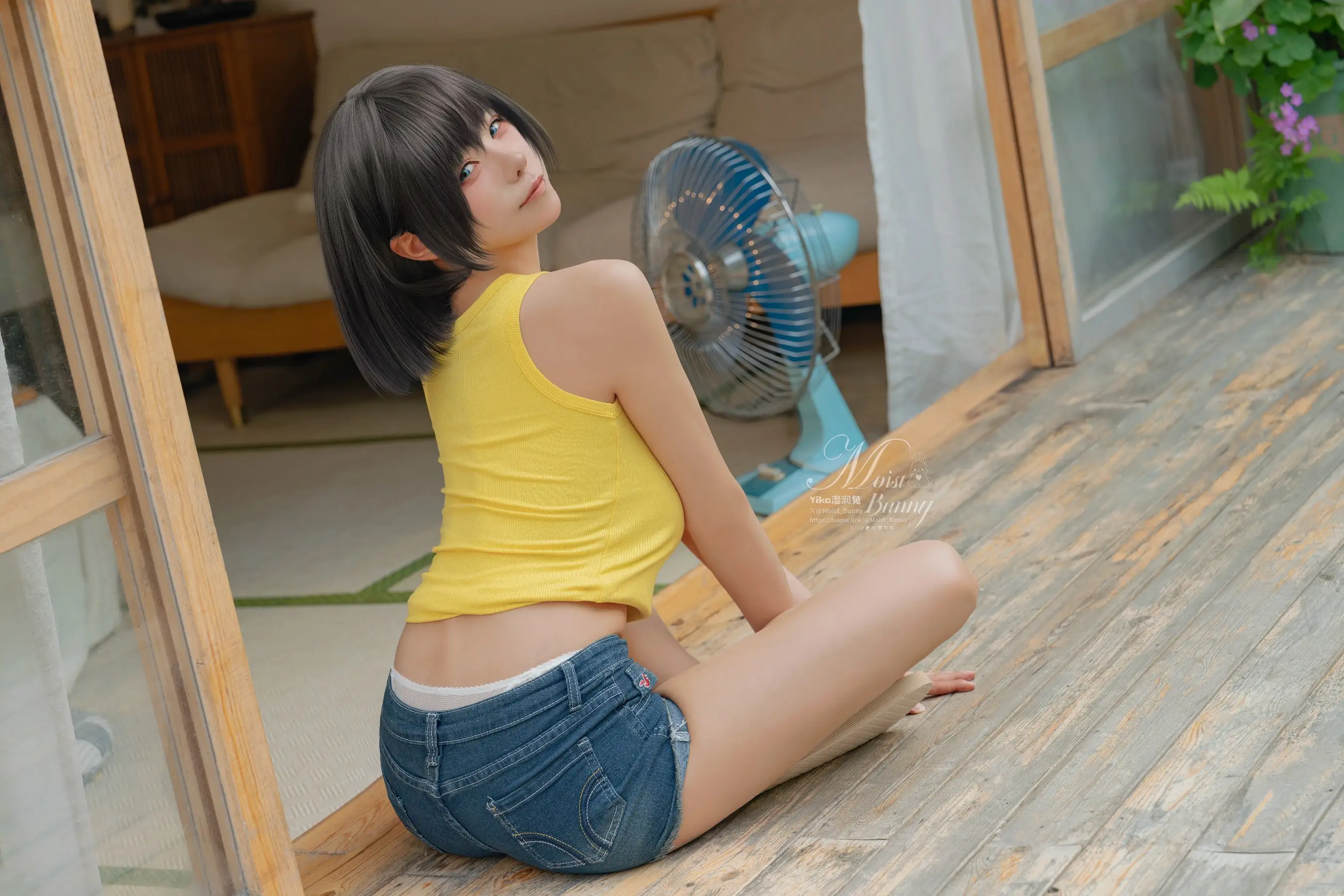 %title插图%num这种“乡下妹妹”谁受得了？咬一口兔娘《田舍生活》：这个夏天，我不想回城里了！